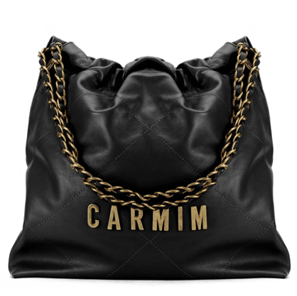 Bolsa Carmim Dunland Couro Preto