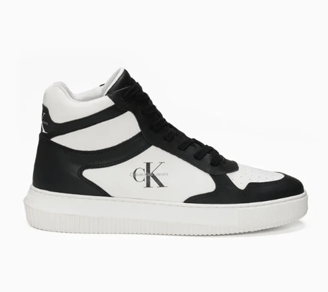 Tênis Calvin Klein Chunky Cano Alto Bicolor