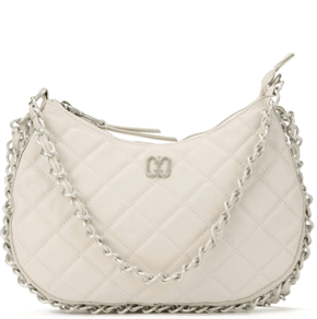 Bolsa Carmim Belfast Couro Off White