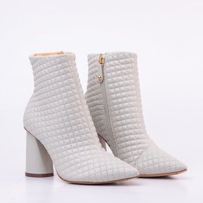 Bota Cecconello Matelassê Off White