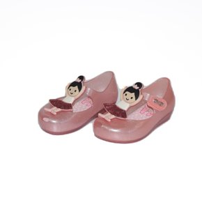 Mini Melissa Ultra Girl Ballerina Rosa/Preto