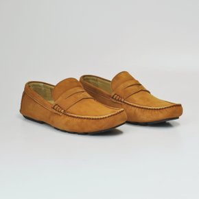 Mocassim Albanese Nobuck Liso Camel
