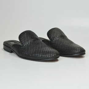 Mule Albanese Couro Preto