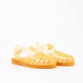 Rasteira Infantil Melissa Possession + Stranger Things Amarela