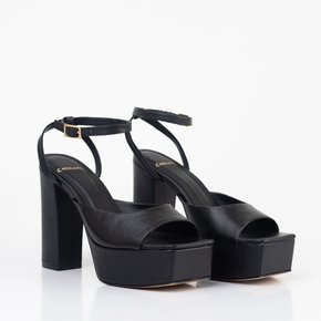 Sandália Carrano Plataforma Preta