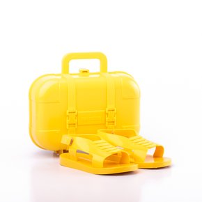 Sandália Mini Melissa Kind Infantil Amarelo