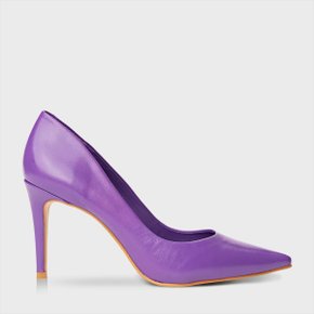 Scarpin Carrano Couro Roxo Ultraviolet