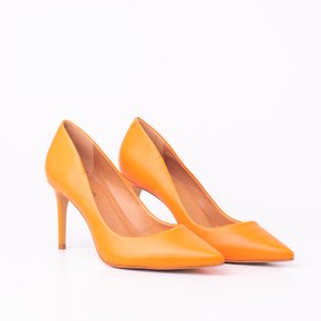 Scarpin Carrano Salto Médio Laranja