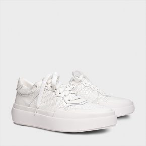 Tênis Carrano Flatform Couro Branco