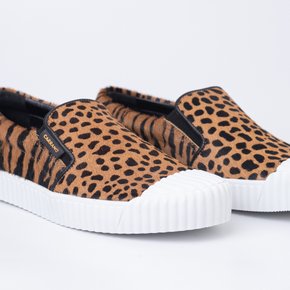 T nis Carrano Slip On em Pelo Animal Print Prop Mix da Moda