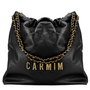 Bolsa Carmim Dunland Couro Preto