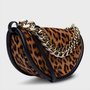 Bolsa Carrano Tiracolo Nina Pelo Animal Print