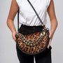 Bolsa Carrano Tiracolo Nina Pelo Animal Print