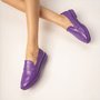 Loafer Carrano Color Up Couro Roxo