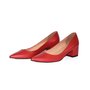 Sapato Feminino Carrano Salto Baixo Vermelho