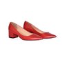 Sapato Feminino Carrano Salto Baixo Vermelho